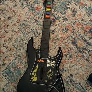 Guitar Hero Black Wireless Guitar Controller